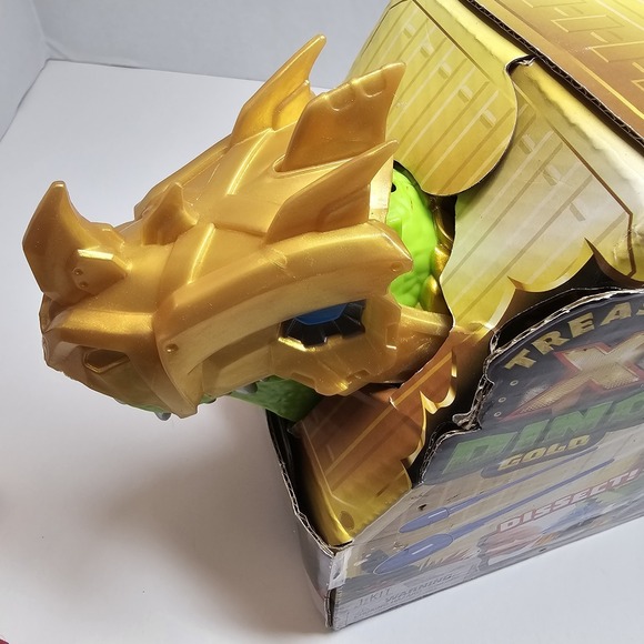 Treasure X Dino Gold Battle Rex Dissection Toy Complete In Box - Picture 11 of 15